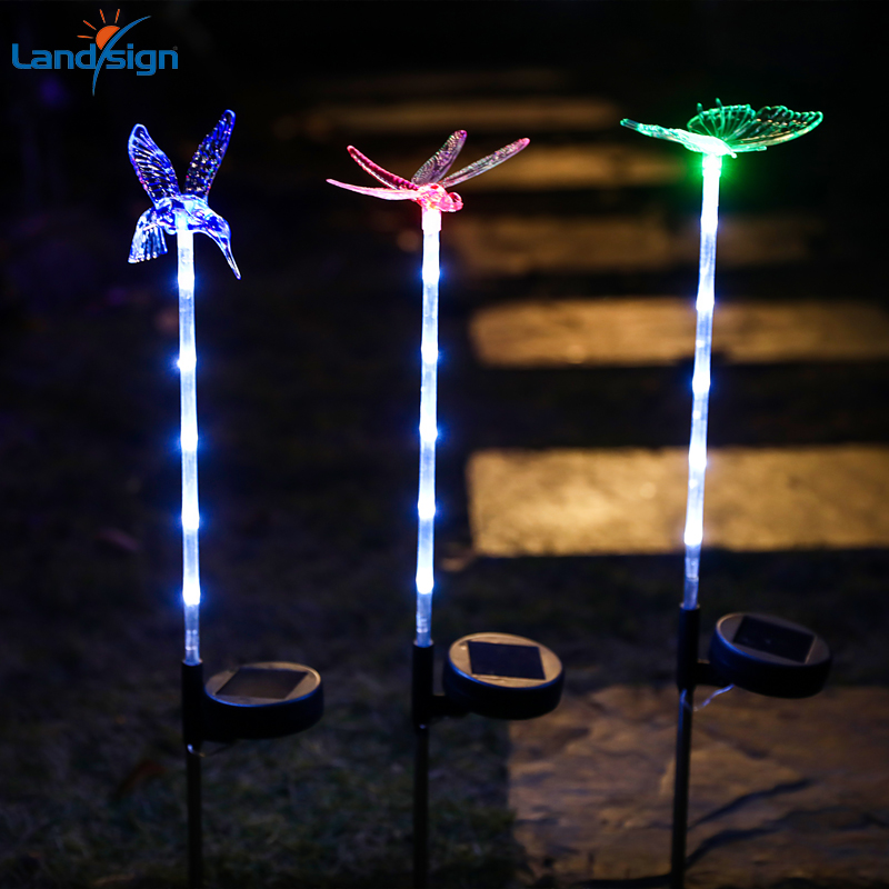 Landsign жаңа өнімдері, су өткізбейтін Solar Lawn Light.