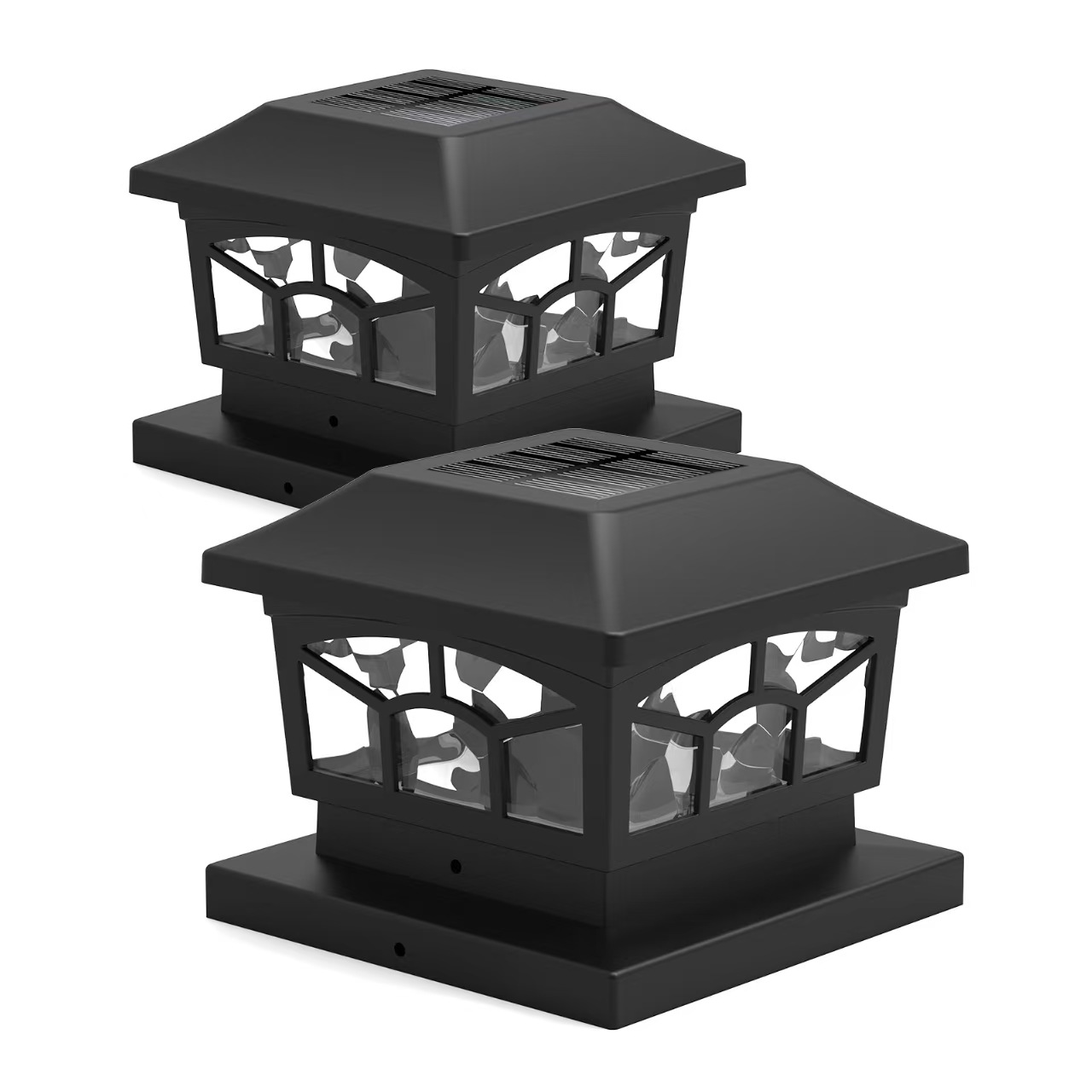 Dual Mode Solar Post Қақпағы ашық күн бақшасы